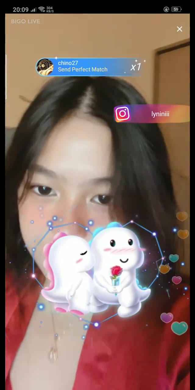 Watch Lyninii Bigo 6b live action