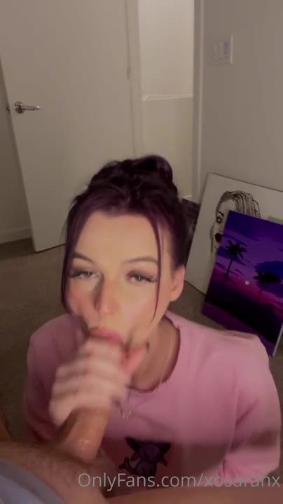 Watch XoSarahx Sizzling Blowjob Leaked Video