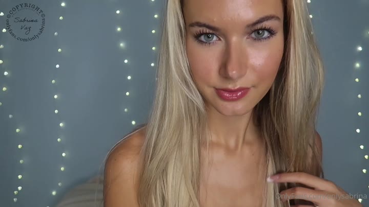 Watch Sabrina Vaz’s Sensual Nude ASMR Video Leak