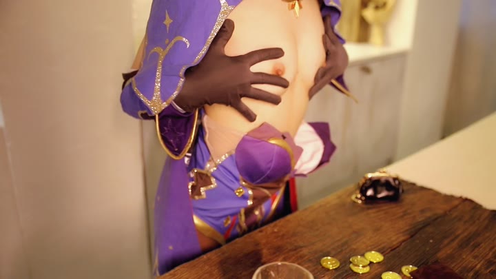 Watch LanLanWink as Genshin Impact’s Mona Cosplay
