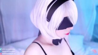 Molly Redwolf – Hard Fucked Bunny Girl 2b – 4k – Nier Automata