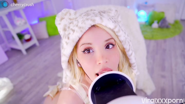 Watch Cherrycrush ASMR Tease With Nude Nipple Play Porn Video