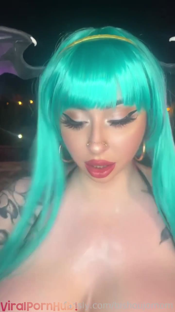 Watch Bishoujomom Playing Massive Boobs in the Pool Fansly Video