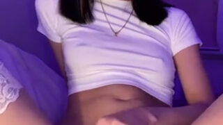 Bbyl1ng Riding Black Dildo in Super Wet Pussy Onlyfans Video
