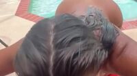 Watch Emily Rinaudo Pool BG Sextape Facial Video Leaked