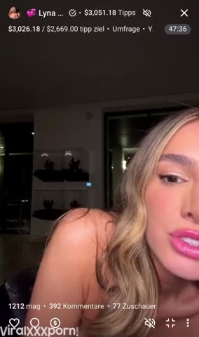 Watch Lyna Perez Flaunts Her Sexy Body in Lingerie During Steamy Live Stream Video