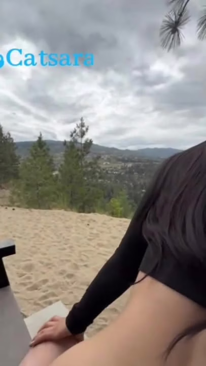 Watch Catsara Gets A Mouth Cumshot In The Mountains