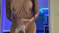 Watch SoyMafe Fingers Her Ass While Riding A Dildo