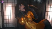 Watch Sonya Vibe Bathed In Gold And Penetrated