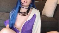 Watch Lilwaifulia Rides A Dildo In Hinata Cosplay