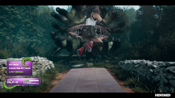 Watch Emiri Momota Gets Tentacled By Cumboro As Milfa