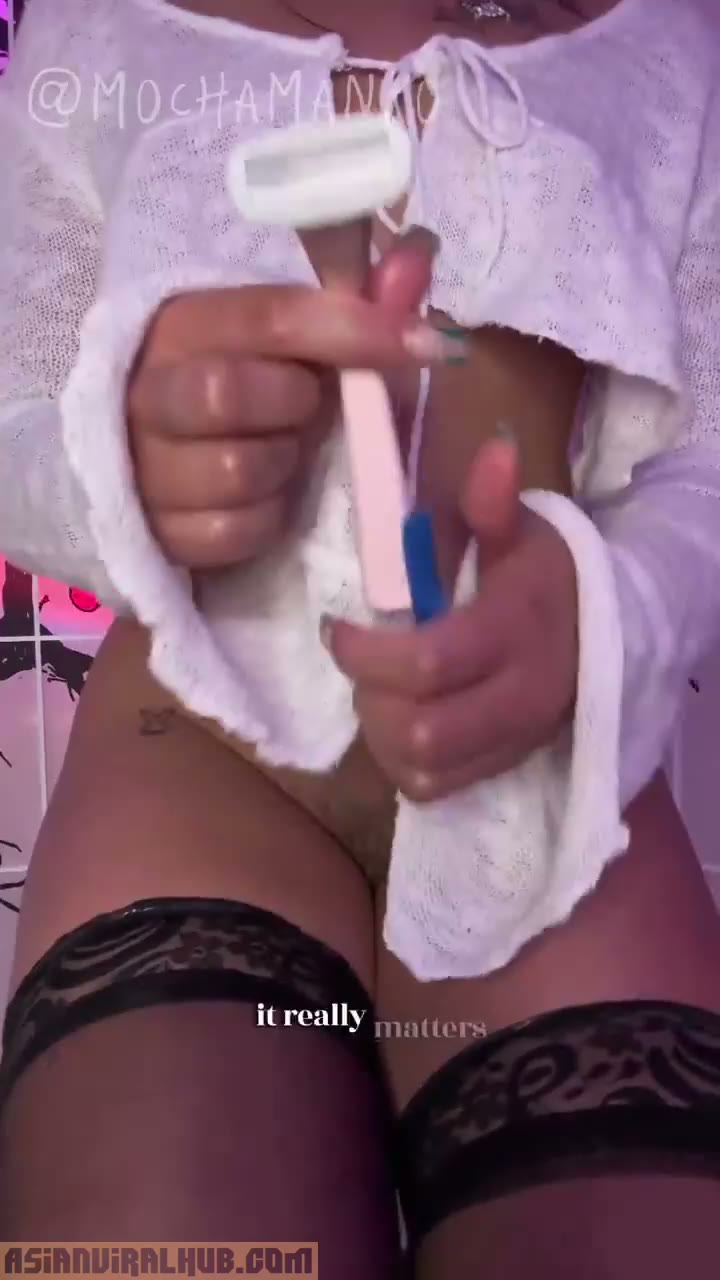 Watch Mankoprincess Shaving Her Hairy Nude Pussy Leak Onlyfans