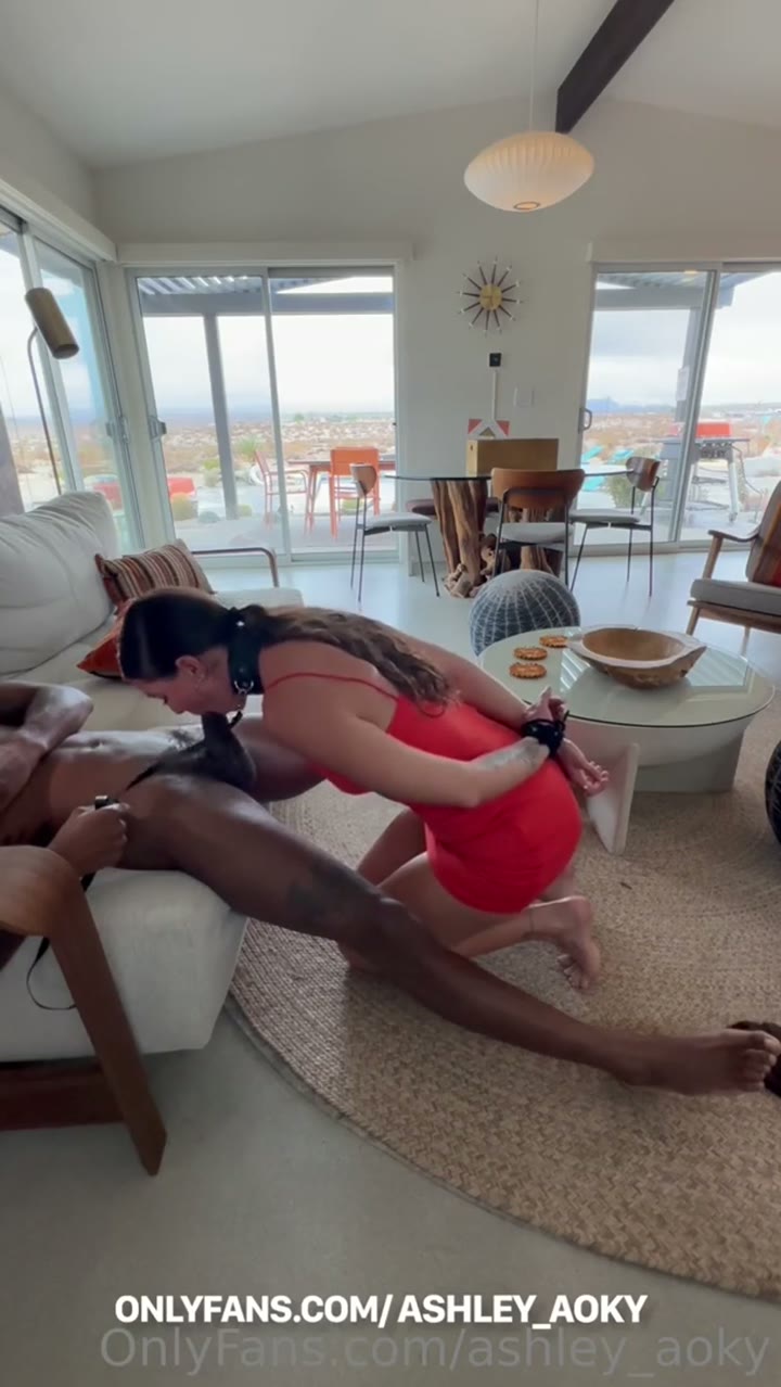 Watch Ashley Aoky BBC Bondage Sex Tape