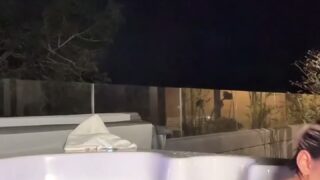 Juliana Cortez Gets Plowed In The Jacuzzi