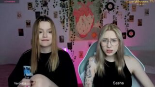 Kitekat – Tattooed Duo Tease & Lesbian Play – Chaturbate