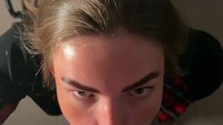 Ruby Grant Wears Her Sexy Skirt to Fuck