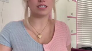 Thesabrinabanks Small Penis Humiliation While Playing Tits