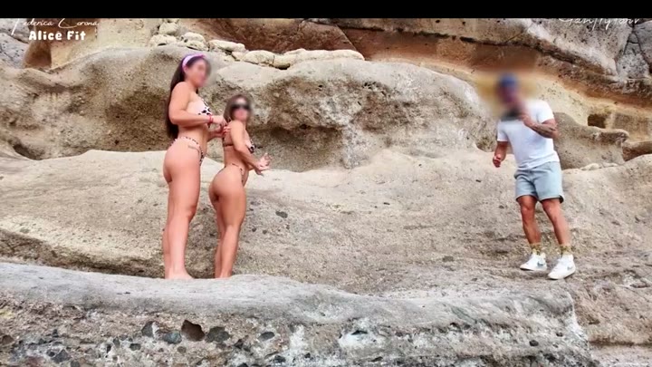 Watch Gentlyperv Porn Onlyfans BEACH HANDJOB during my exhib trip